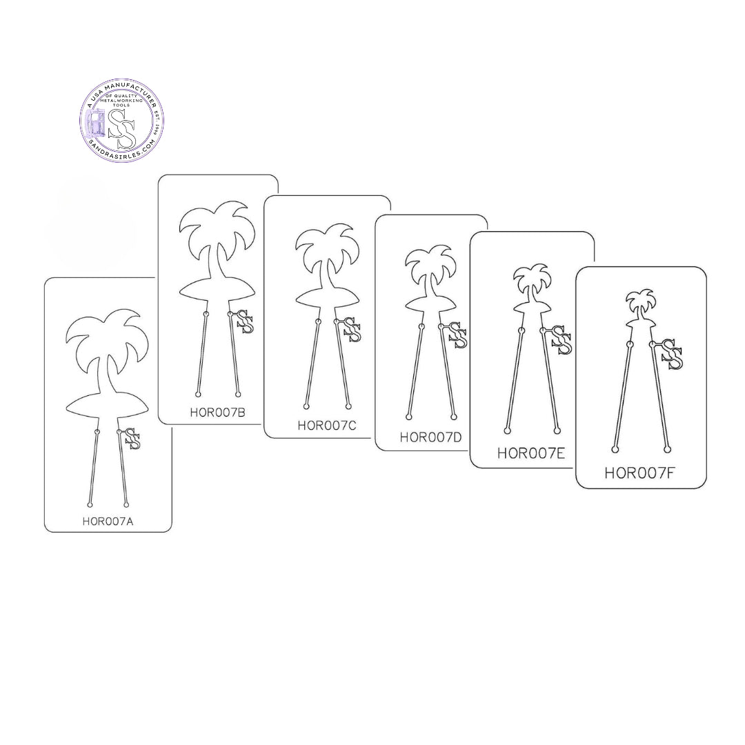 PANCAKE DIE HOR007 PALM TREE